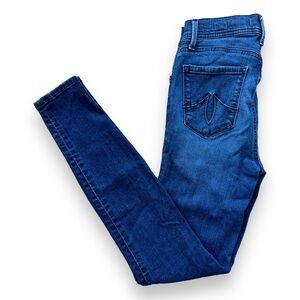 LEVEL 99 Women’s Tanya High Rise Skinny Jean Serene Wash Size 27